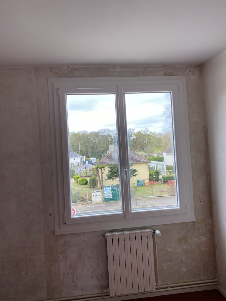 Pose de fenêtre PVC double vitrage à Pont-Audemer